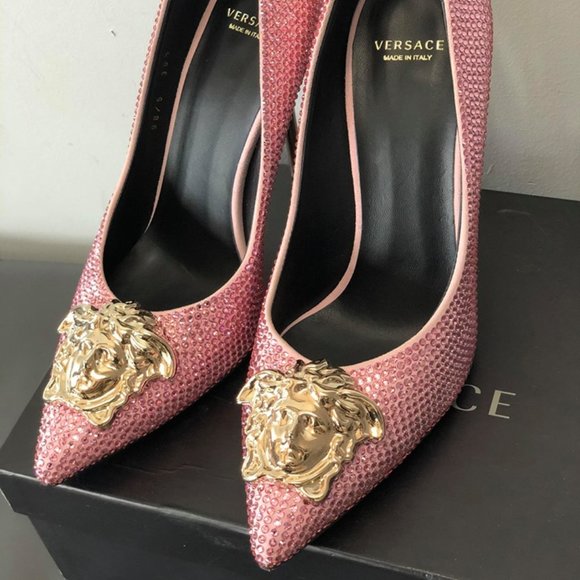 Versace Swarvoski Heels - Picture 1 of 6